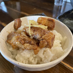 麺屋 やま昇 - チャーシュー丼  すこしタレが欲しい