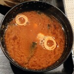 すし 一喜 - 赤出汁