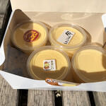 ちゃたまや - プリン4種類（名古屋コーチンプリン　えるごらんプリン　黄身に濃いするプリン　濃厚たまごプリン）