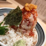 日本橋海鮮丼 つじ半 - なんか具材が、半減したような、、、
