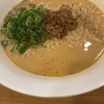 Mendokoro Minami - 汁あり坦々麺は、スープ美味い。ピーナッツ胡麻