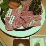 ギュウガテイ - 大和牛ロース2人前3980円
