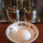 天下一品 明石台店 - 2012年09月25日　茹で卵
