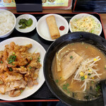 Taiwan Ryouri Koushou - ラーメン付(油淋鶏、味噌ラーメン)