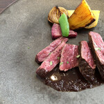 ラ・サンテ - イチボの薪焼　すごくいい香り