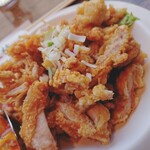 チャイニーズ キッチン 茘枝 - 鶏の唐揚げ香味醬油