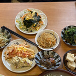 菜々家 - バイキングの副菜色々。