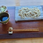 そばの里深萱ふ～ど - 粗挽き盛り蕎麦　品名だけの説明