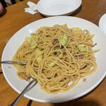 Sampotei - 飛魚スモークとキャベツのスパゲッティ