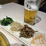 和牛亭 仁 - ナムル盛り合わせ