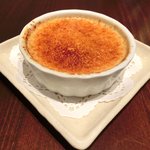 ヴィアート - <'13/01/07撮影>木戸シェフ自慢 本日のスペシャリテ 1000円 のクレームブリュレ