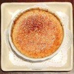 ヴィアート - <'13/01/07撮影>木戸シェフ自慢 本日のスペシャリテ 1000円 のクレームブリュレ