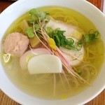 飯田商店 - 鯛と蛤出汁の塩らぁ麺　2013年1月