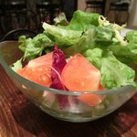 ヴィアート - <'13/01/07撮影>木戸シェフ自慢 本日のスペシャリテ 1000円 のサラダ