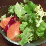 ヴィアート - <'13/01/07撮影>木戸シェフ自慢 本日のスペシャリテ 1000円 のサラダ