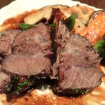 ヴィアート - <'13/01/07撮影>木戸シェフ自慢 本日のスペシャリテ 1000円 の黒毛和牛ホホ肉の赤ワイン煮込み