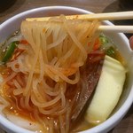 さんか亭 - 【2012年12月】ハーフ冷麺の麺アップ。