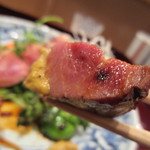 寿修 - 養殖ながら癖の少ない美味しい鴨でした。