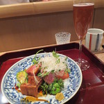 寿修 - メインを引き立てていました。