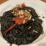 ボンジョルノ 本店 - イカスミパスタ