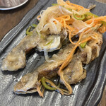 わ楽 - 豆アジは4尾