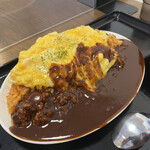 わ楽 - オムライス　ボリューム満点