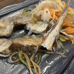 わ楽 - 柔らかで味もこなれた豆アジ　野菜も美味い！