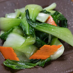 Stir-fried bok choy