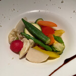 丿貫 - 丿貫(彩り野菜の温サラダ)