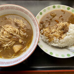 川内屋 - いんど麺小　セットカレー小