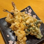 ハゲ天 - 天麩羅盛合せ