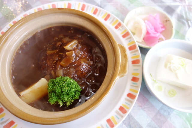 キッチンひまわり - 猪苗代（ハンバーグ）の写真