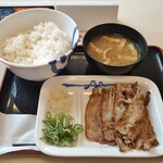 松屋 - 料理写真:アンガス牛焼肉ライスセット･並（590円）