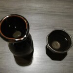 Yakeikoshitsu Shunwashoku Dainingu Hegisoba Ichirin - 作です。最初に一人で飲んでた１合。見た目には分からない。