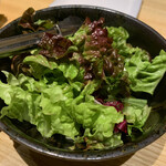 鶫 - お通しのサラダ