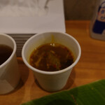 スリマンガラム - ポンガルスペシャル バナナリーフミールス