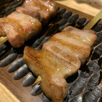 鶫 - 火の本豚の豚バラ