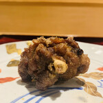 銀座 しのはら - ⑥【鉢肴】
      鼈の唐揚げの甘酢浸け