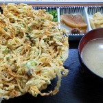 黒船屋 - さざえのかき揚げ丼　￥１１００