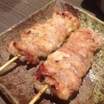 地鶏串焼家 鳥みや - 2013.1.14   やきとり(小肉)¥130