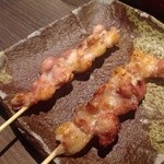 地鶏串焼家 鳥みや - 2013.1.14   ひざ軟骨¥150