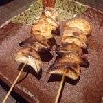 地鶏串焼家 鳥みや - 2013.1.14   にんにく¥180