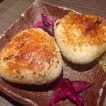 地鶏串焼家 鳥みや - 2013.1.14   焼きおにぎり¥180