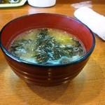 魚菜料理　出みせ - 味噌汁