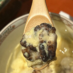 初音鮨 - 茶碗蒸しに入った鱈の白子