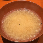 初音鮨 - アラ汁