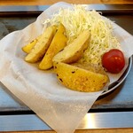 Okonomiyaki Teppanyaki Sharaku - じゃがバター