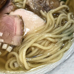 讃岐ラーメン 香麦 - 麺アップ