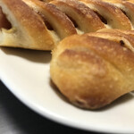 粉とクリーム - 先端に着目する。