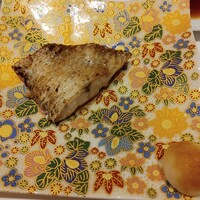 代官山 鮨 たけうち - のどぐろ塩焼き　皮目はパリッと身はふっくら